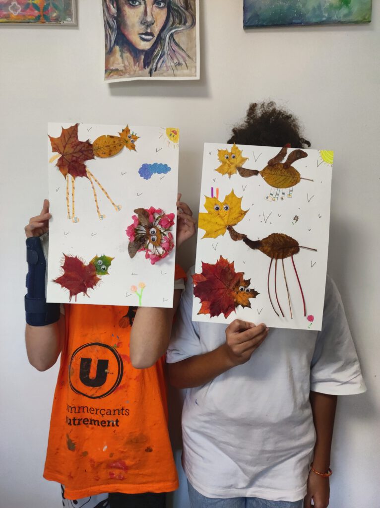 Automne Art plastique enfant primaire Silke Host