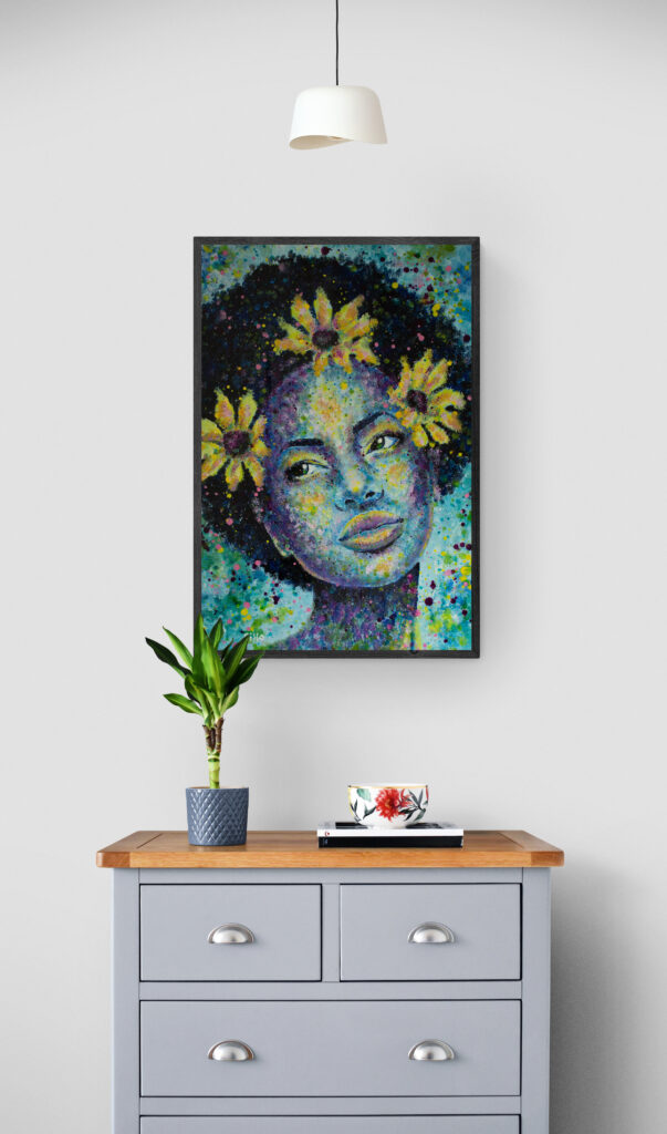 acrylic portrait painting siho-art
