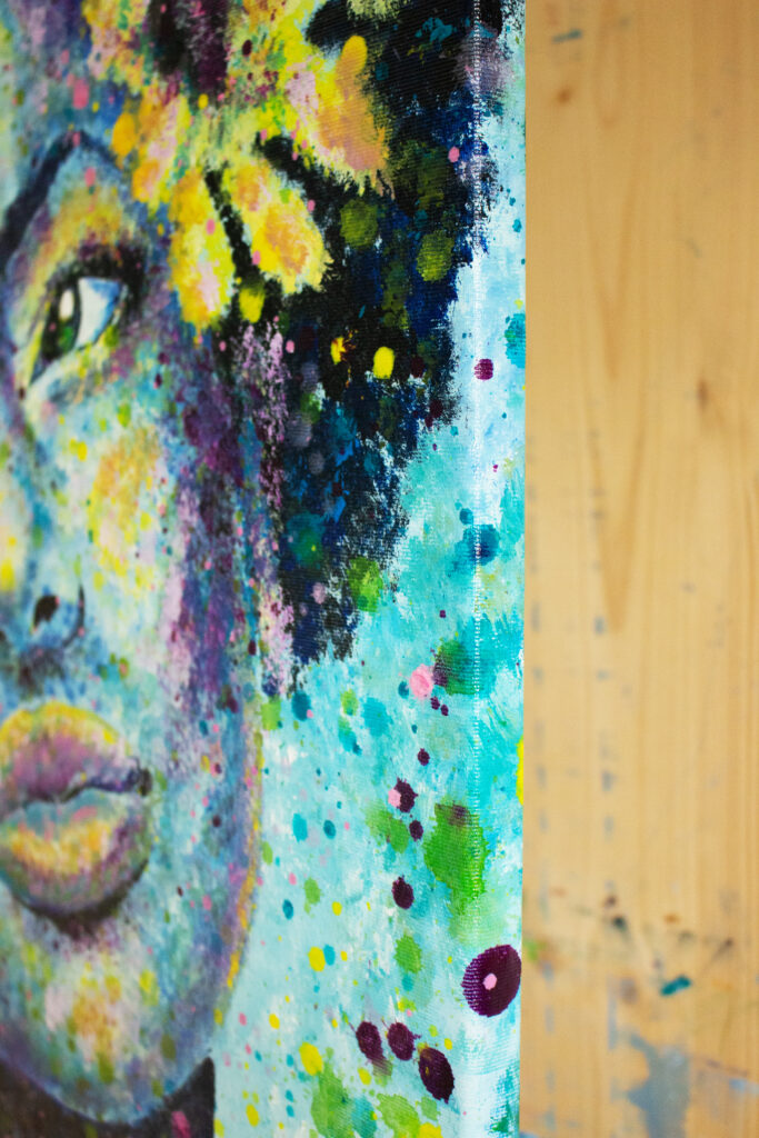 acrylic portrait painting siho-art