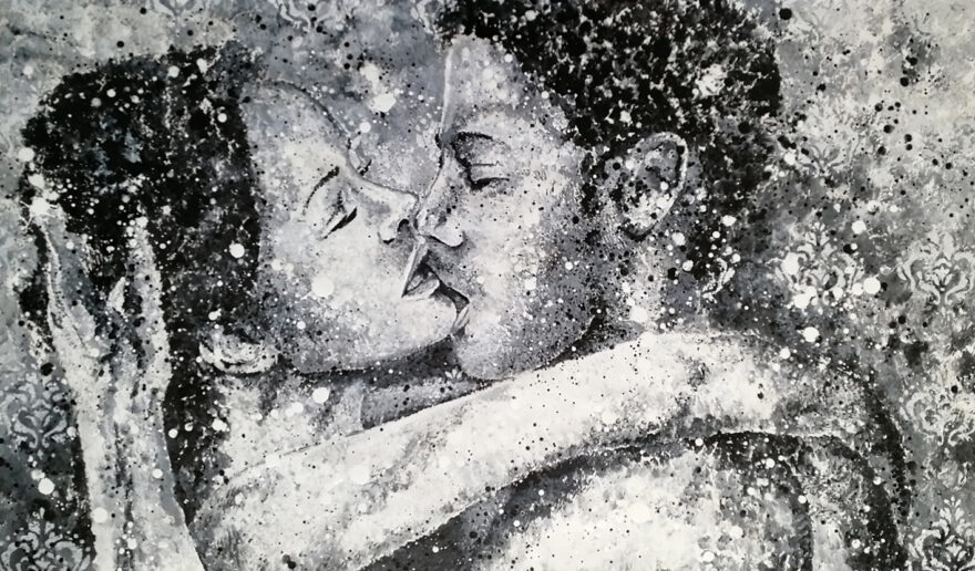 painting love couple siho_art