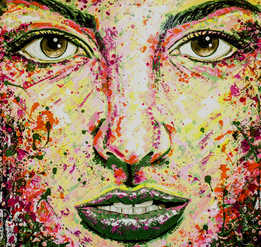 abstract portrait artists siho_art