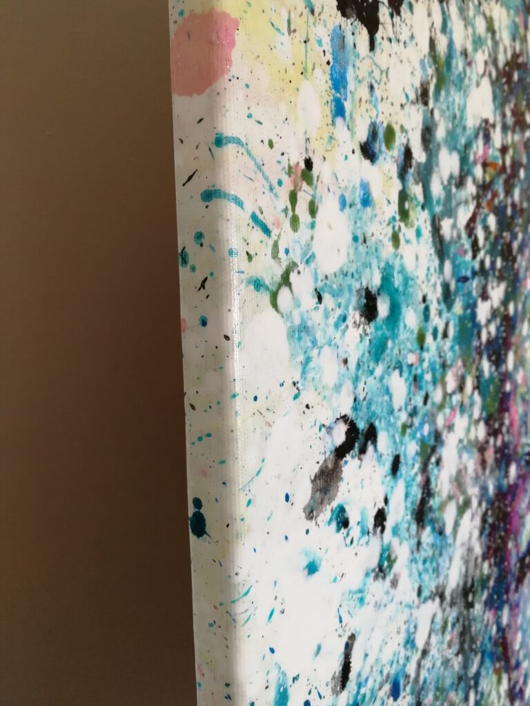 colourful abstract painting siho-art