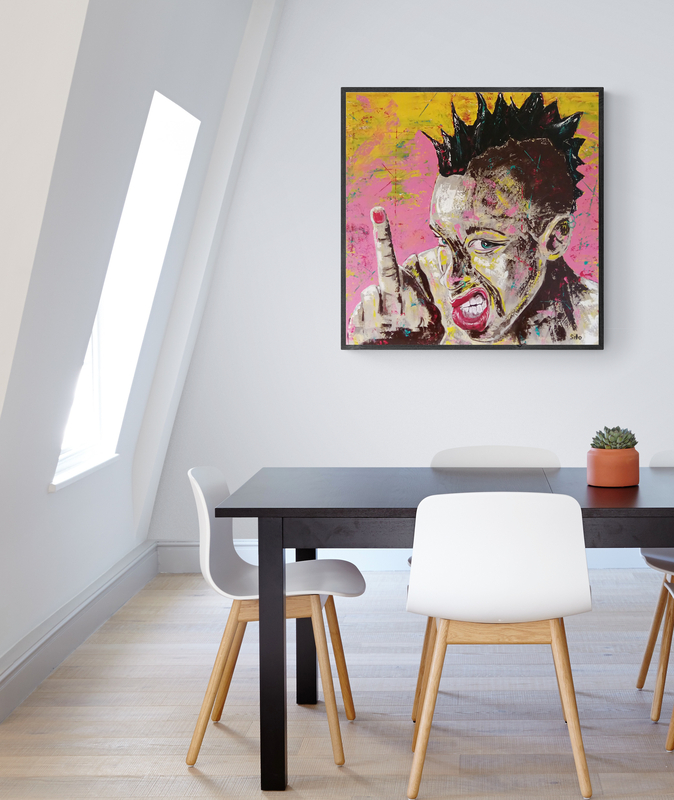 abstract portrait artists siho-art