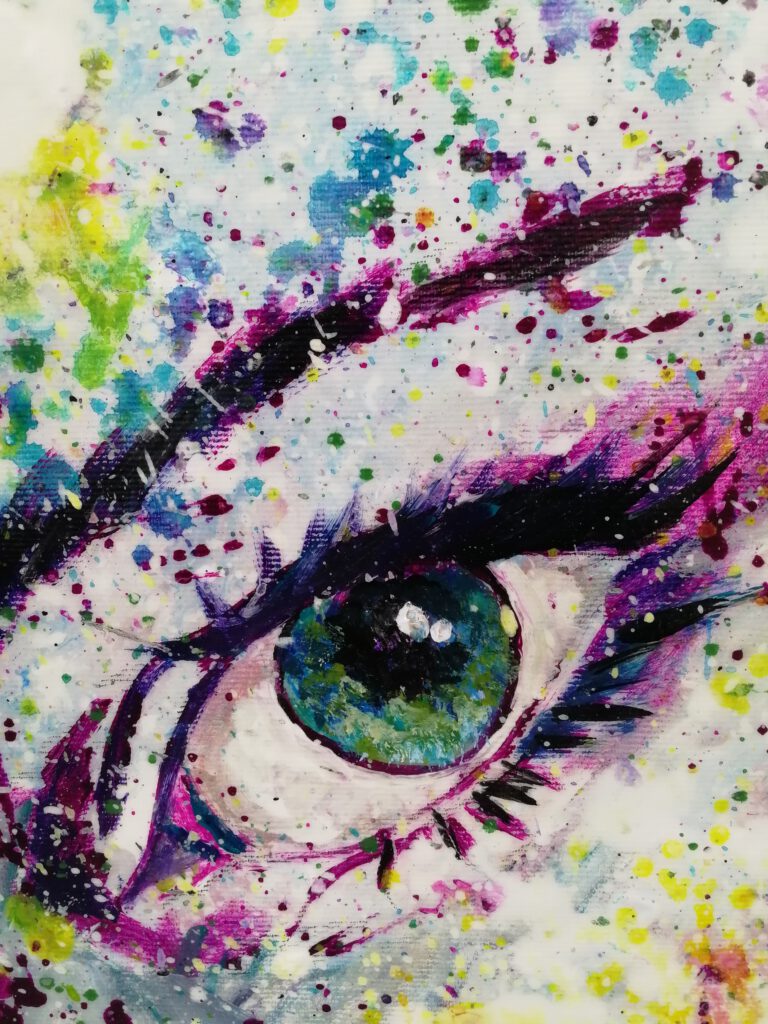 acrylic portrait painting siho-art