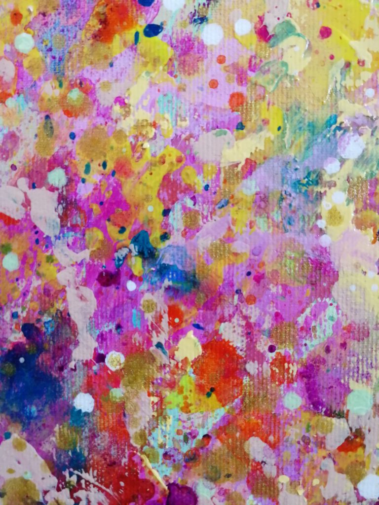 colourful acrylic painting siho-art