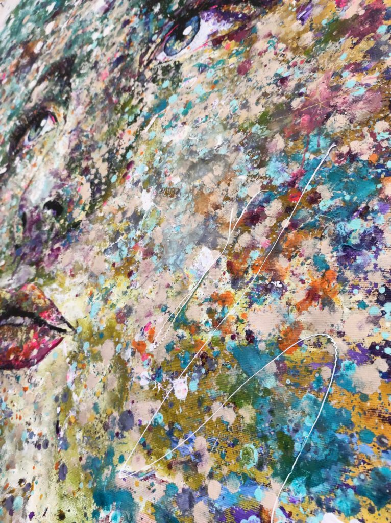 colourful acrylic painting siho_art