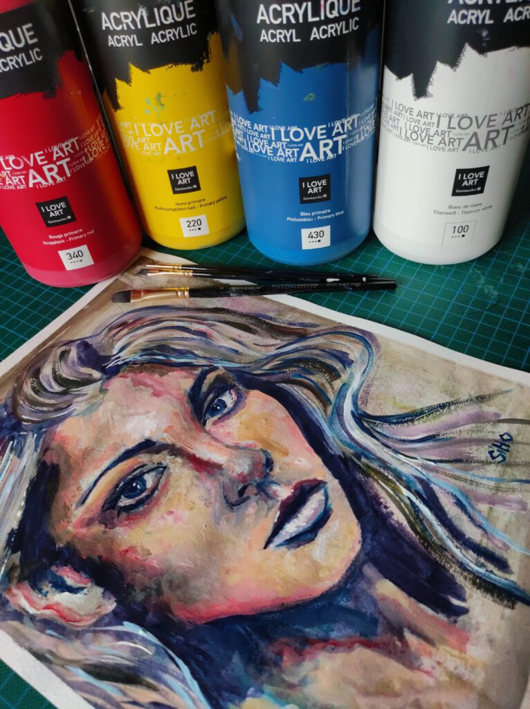 Portrait de femme Cours de dessin Silke Host