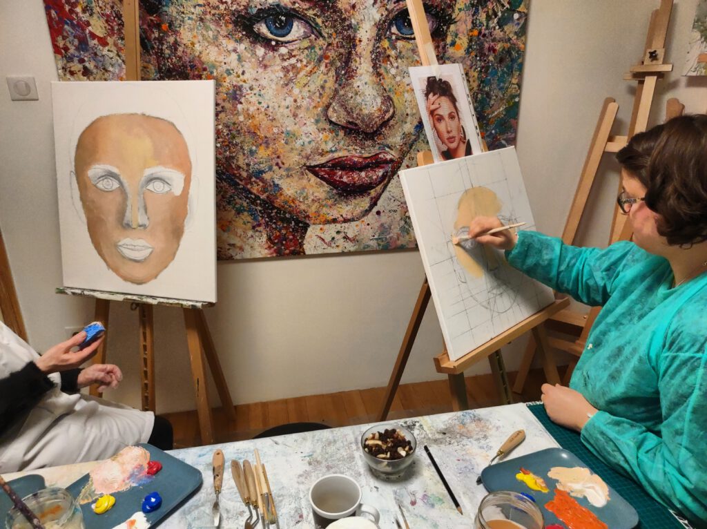 Apprendre à dessiner et à peindre un portrait Silke Host