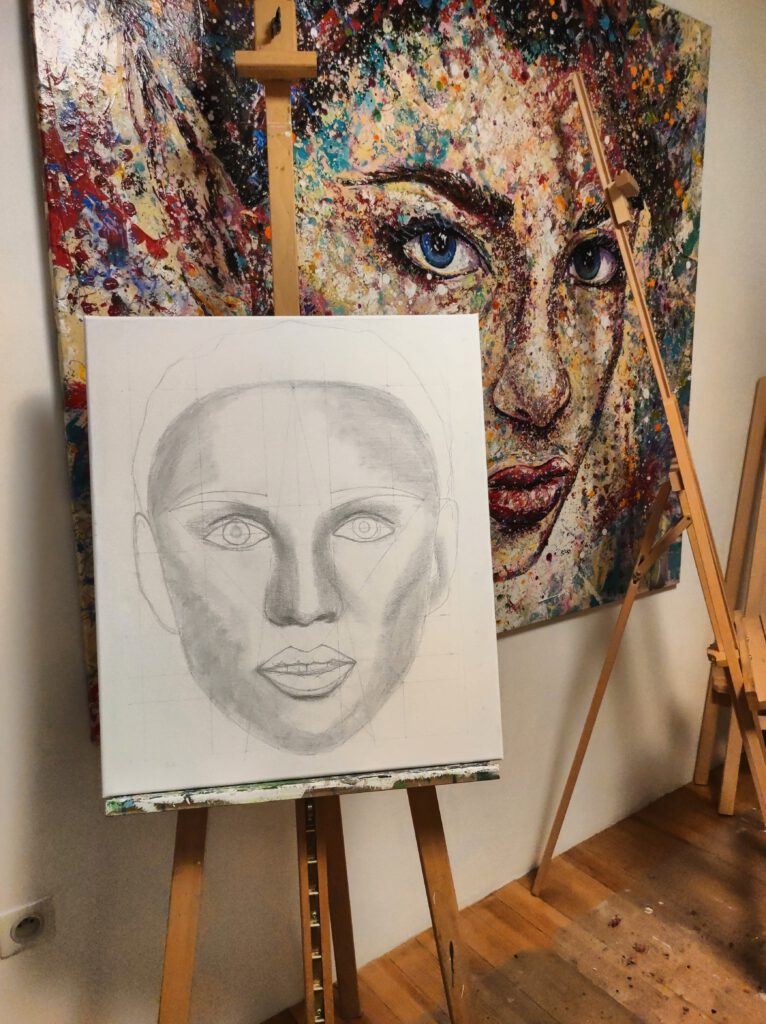Apprendre à dessiner et à peindre un portrait Silke Host