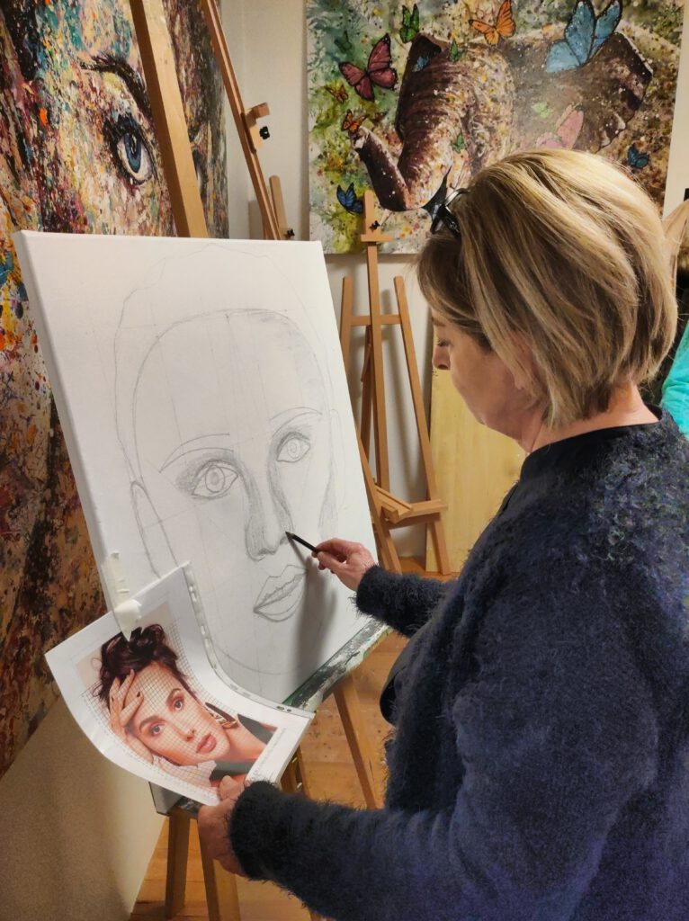 Apprendre à dessiner et à peindre un portrait Silke Host