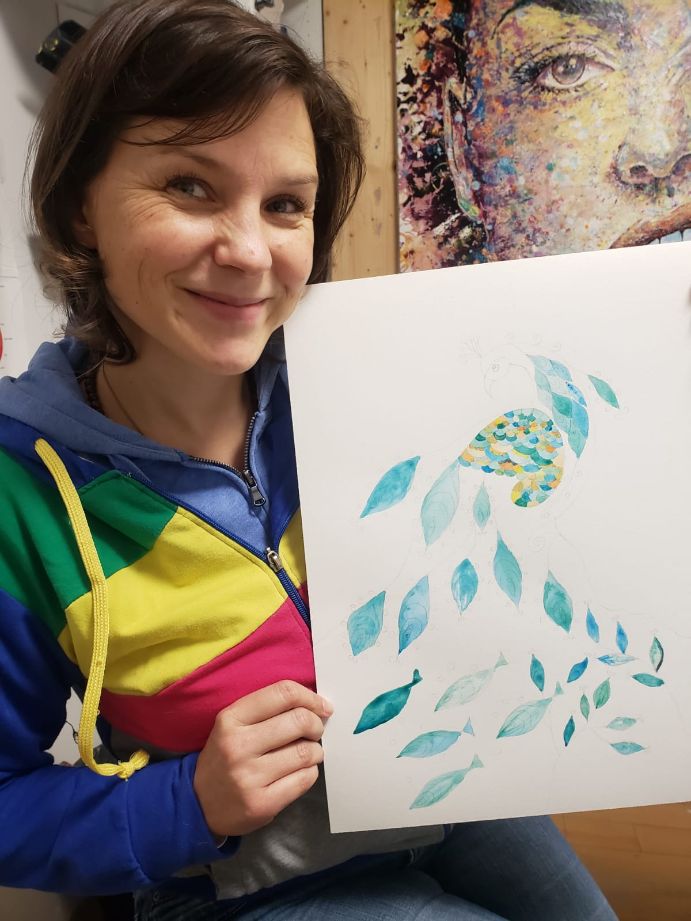 Cours de peinture et de dessin pour adultes Silke Host