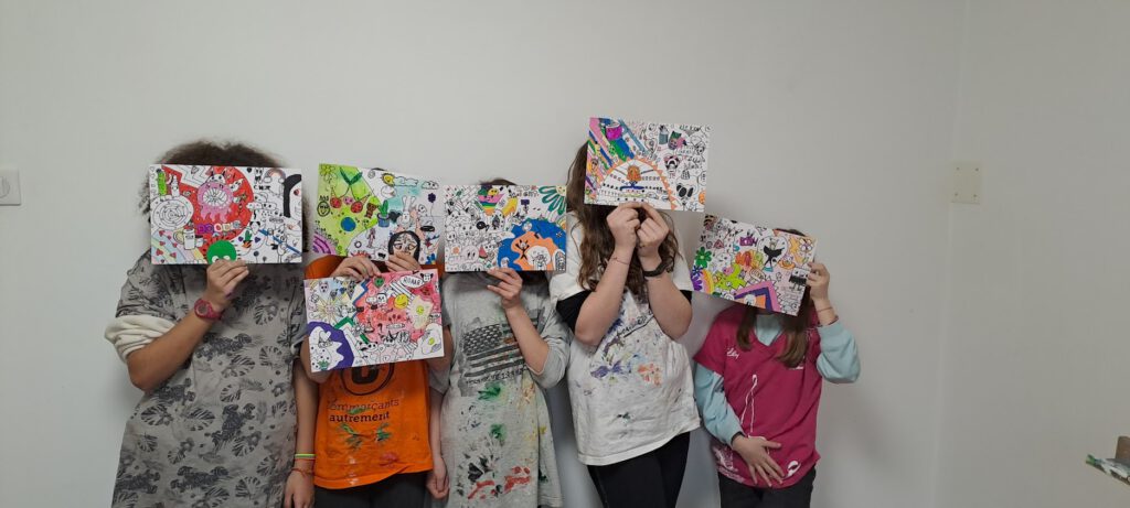 Doodle Art Silke Host atelier enfant